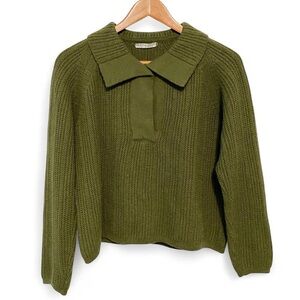 Vintage 1960s Italian Wool Collared
Sweater